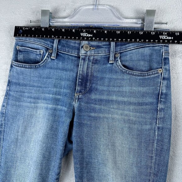 Lucky Brand Stella Skinny Jeans Candiani Denim Ankle 7W13756 Womens SZ 2/26 Blue - Picture 8 of 12